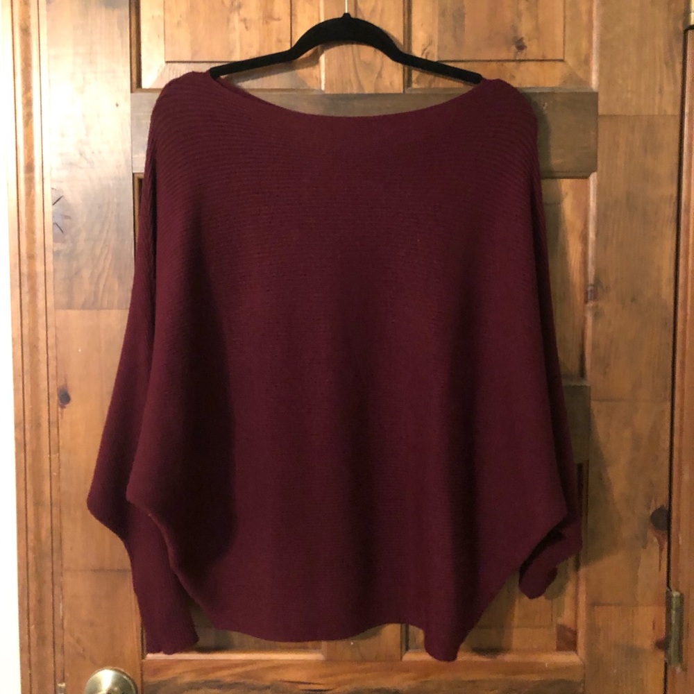 Philosophy Maroon Sweater